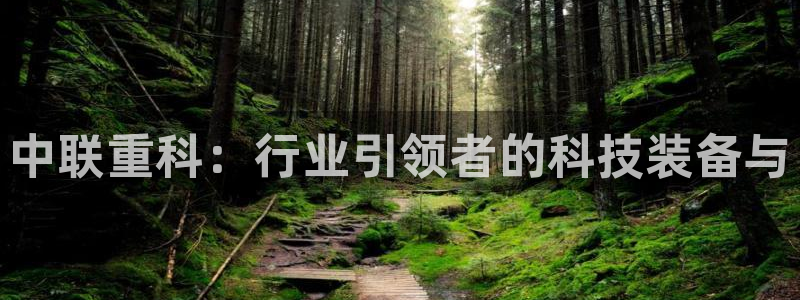 威九国际演员表：中联重科：行业引领者的科技装备与