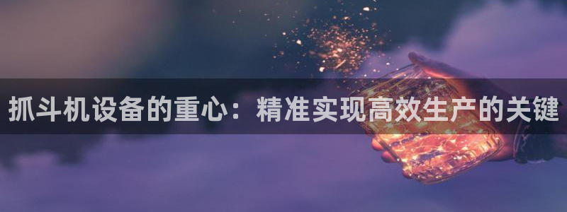 威九国际地址：抓斗机设备的重心：精准实现高效生产的关键