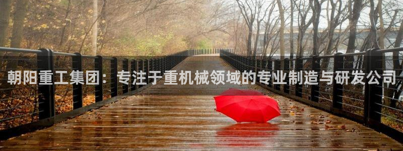 威九国际Info：朝阳重工集团：专注于重机械领域的专业制造与