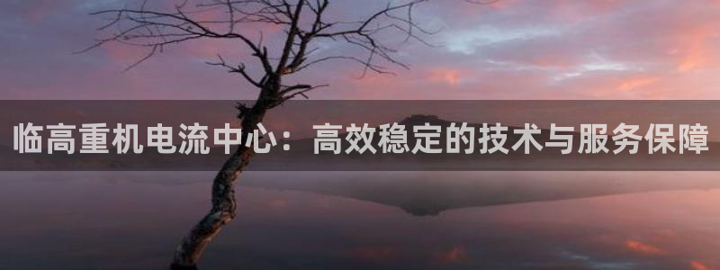 威九国际国精彩片段：临高重机电流中心：高效稳定的技术与服务保