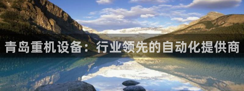威九国际官方入口：青岛重机设备：行业领先的自动化提供商