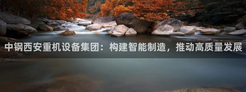 威九国际游戏app(网站)：中钢西安重机设备集团：构建智能制
